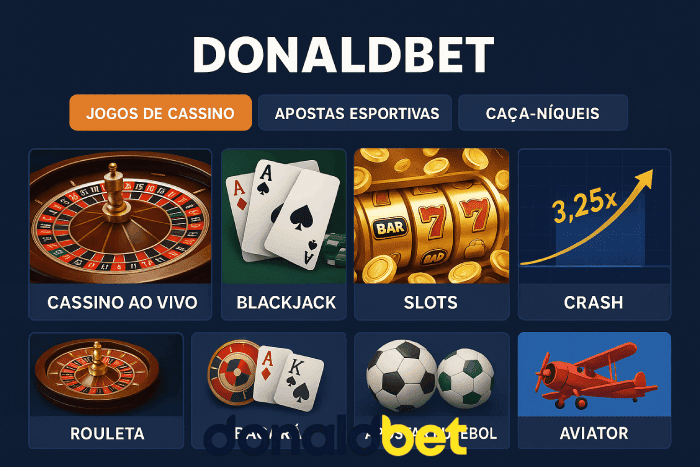 Plataforma premium Cassino DONALDBET