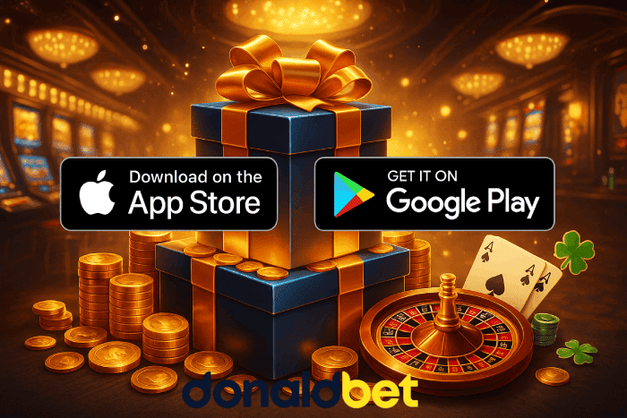 Baixar aplicativo Cassino DONALDBET e ganhar bônus