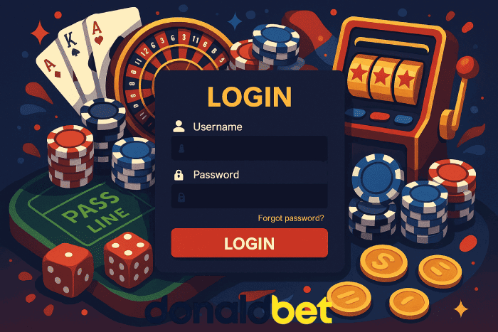 Entrar no Cassino DONALDBET e jogar online