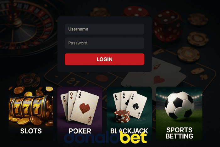 Login Cassino DONALDBET apostas seguras online