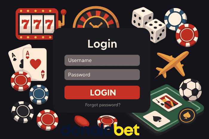 Acessar conta no Cassino DONALDBET Brasil