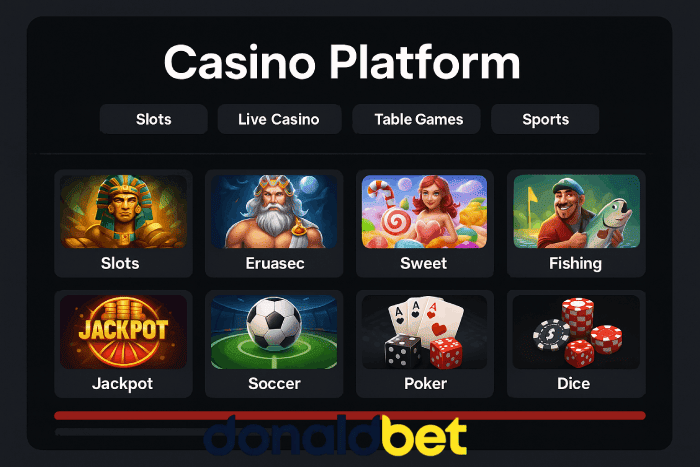 Plataforma Cassino DONALDBET segura e confiável